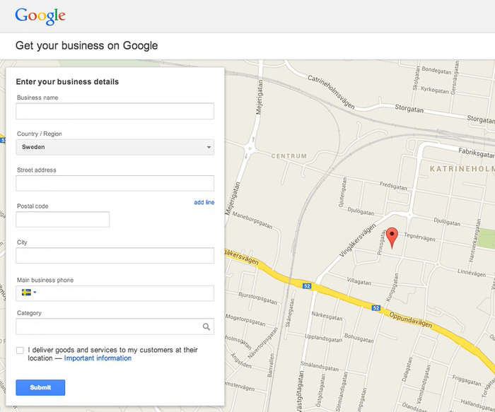 Ảnh. Đưa địa chỉ doanh nghiệp lên Google Map