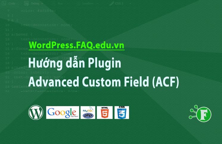 Hướng dẫn Plugin Advanced Custom Field (ACF)