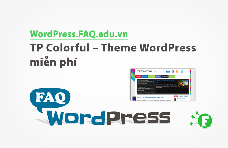 TP Colorful – Theme WordPress miễn phí